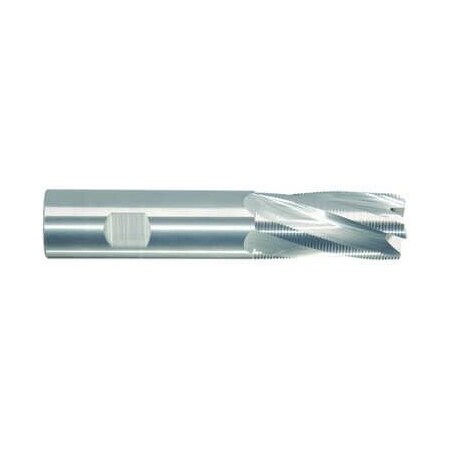 Morse End Mill, Center Cutting Extra Long Length High Performance Single End, Series 5971, 1 Cutter Dia,  56571